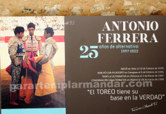  Exposição dos 25 anos de alternativa de Antonio Ferrera